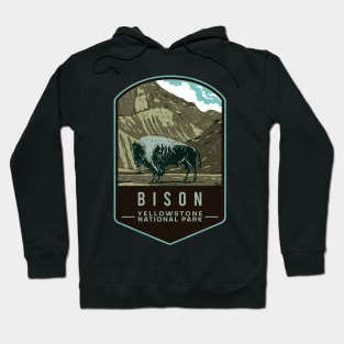 Yellowstone National Park Bison Hoodie